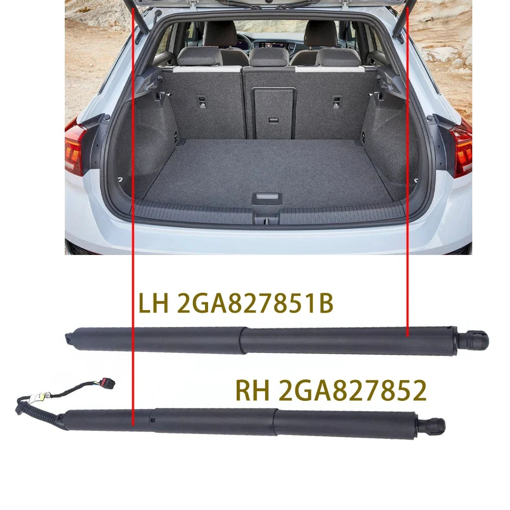 For 2018-2021 A1 Volkswagen T-ROC Tailgate Support Rod Rear Tailgate Strut Electric Suppor | AUTOKITSHOP