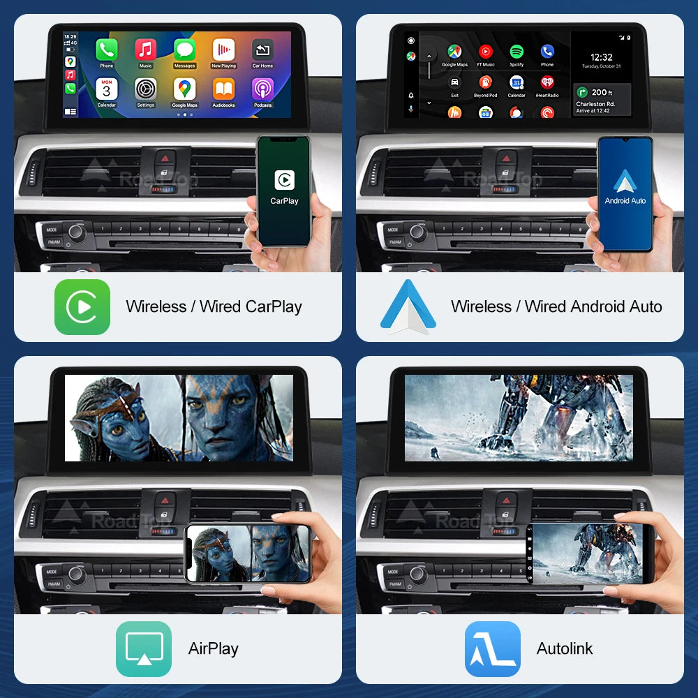 CN 10.25' Multimedia Display For BMW 3 4 Series F30 F31 F32 F33 F34 F36 2012-2016 NBT Touc | AUTOKITSHOP