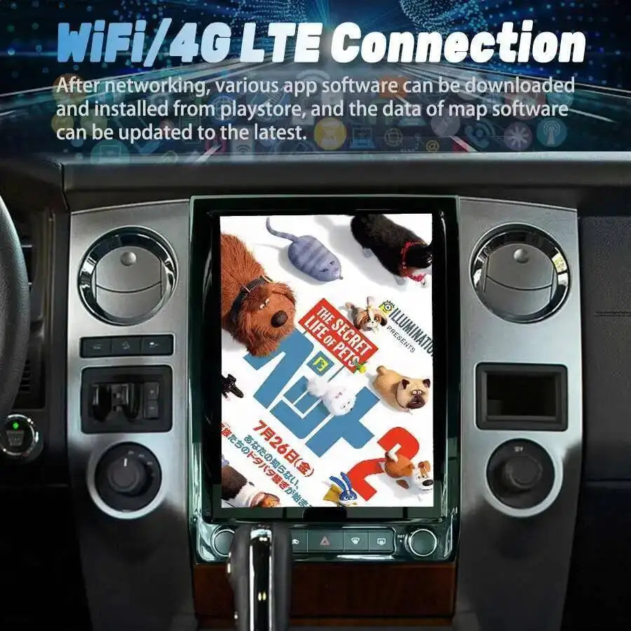 12.1" Screen Car Android Radio For Ford Expedition 2015 2016 2017 GPS Navigation Carplay M | AUTOKITSHOP