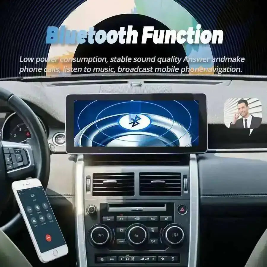 12.3inch Dual System Android15 Carplay Car Radio For Land Rover Discovery Sport L550 2015- | AUTOKITSHOP