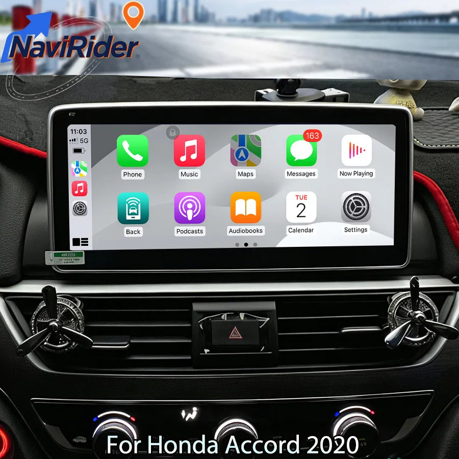 10.25" Head Unit For Honda Accord 2020 Navigation Android 15 Multimedia Video Player Wirel