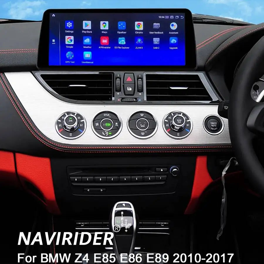 BT GPS Car Radio HU For BMW Z4 E85 E86 E89 2010-2017 Android 14 Wireless Carplay 12.3inch