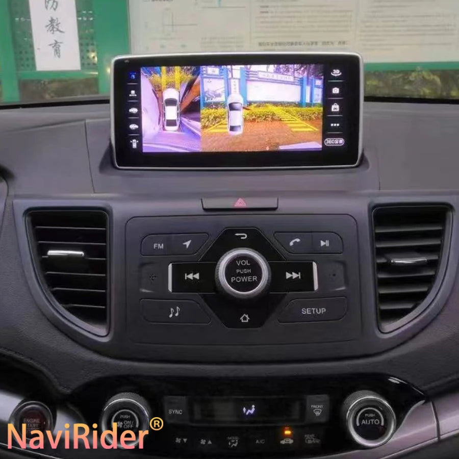 2din Auto Radio 10.25inch Android Auto AHD For Honda CRV CR-V 2012-2015 Carplay 4G Car Mul