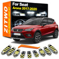ZITWO 13Pcs Canbus LED Bulb Interior Dome Map Light Kit For Seat Arona 2017 2018 2019 2020 Trunk - Canbus LED Car Light