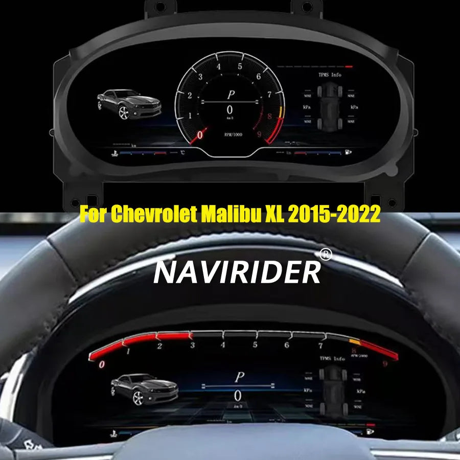12.3inch Car Upgrade Digital Virtual Cockpit Instrument Cluster For Chevrolet Malibu XL Xl | AUTOKITSHOP