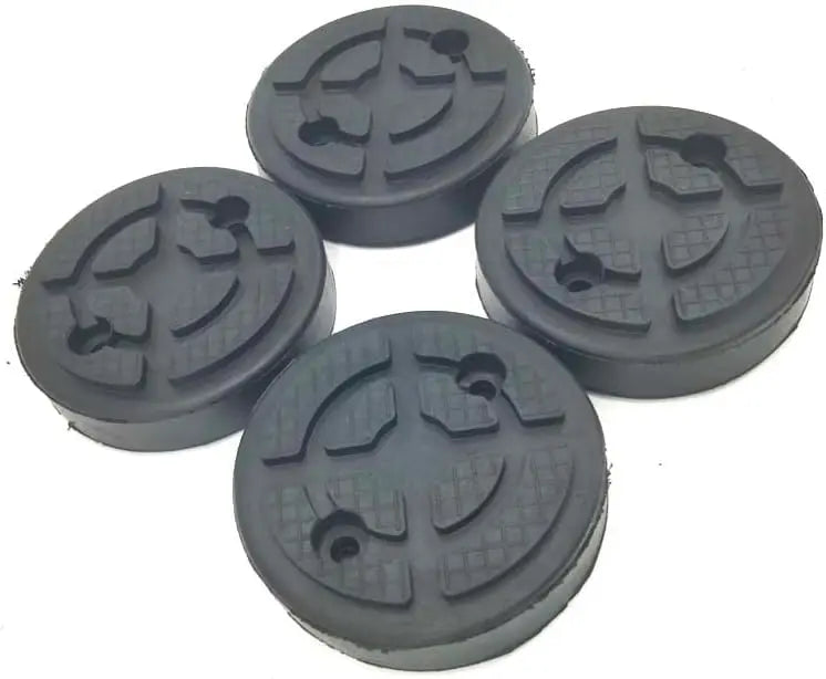 4PCS/Lot Balck Color Lift Pad Round Heavy Rubber Pads for Car Truck Lift Accessories