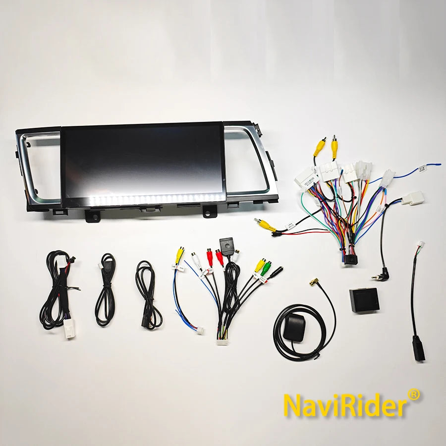 12.3" Android 14 Screen For Toyota Highlander 2015-2020 KLUGER Car Multimedia Video Player