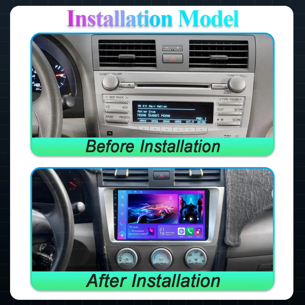 Android 16 For Toyota Camry 7 Xv 40 50 2006-2011 Car Radio Multimedia Video Player Navigat | AUTOKITSHOP