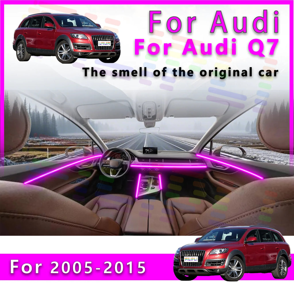 RGB - Ambient Light - for Audi Q7 - App Control - Car Interior Lighting | AUTOKITSHOP