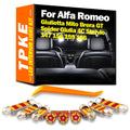 LED Interior Light Kit for Alfa Romeo Giulietta Mito Brera GT Spider Giulia 4C Stelvio 147 156 159 166 - Canbus Error...