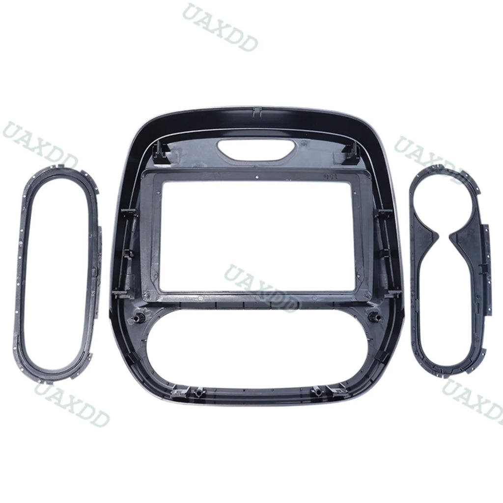 2 Din 9 Inch Car Radio Plastic Fascia Panel Frame for RENAULT Captur Manual 2016-2019 Inst