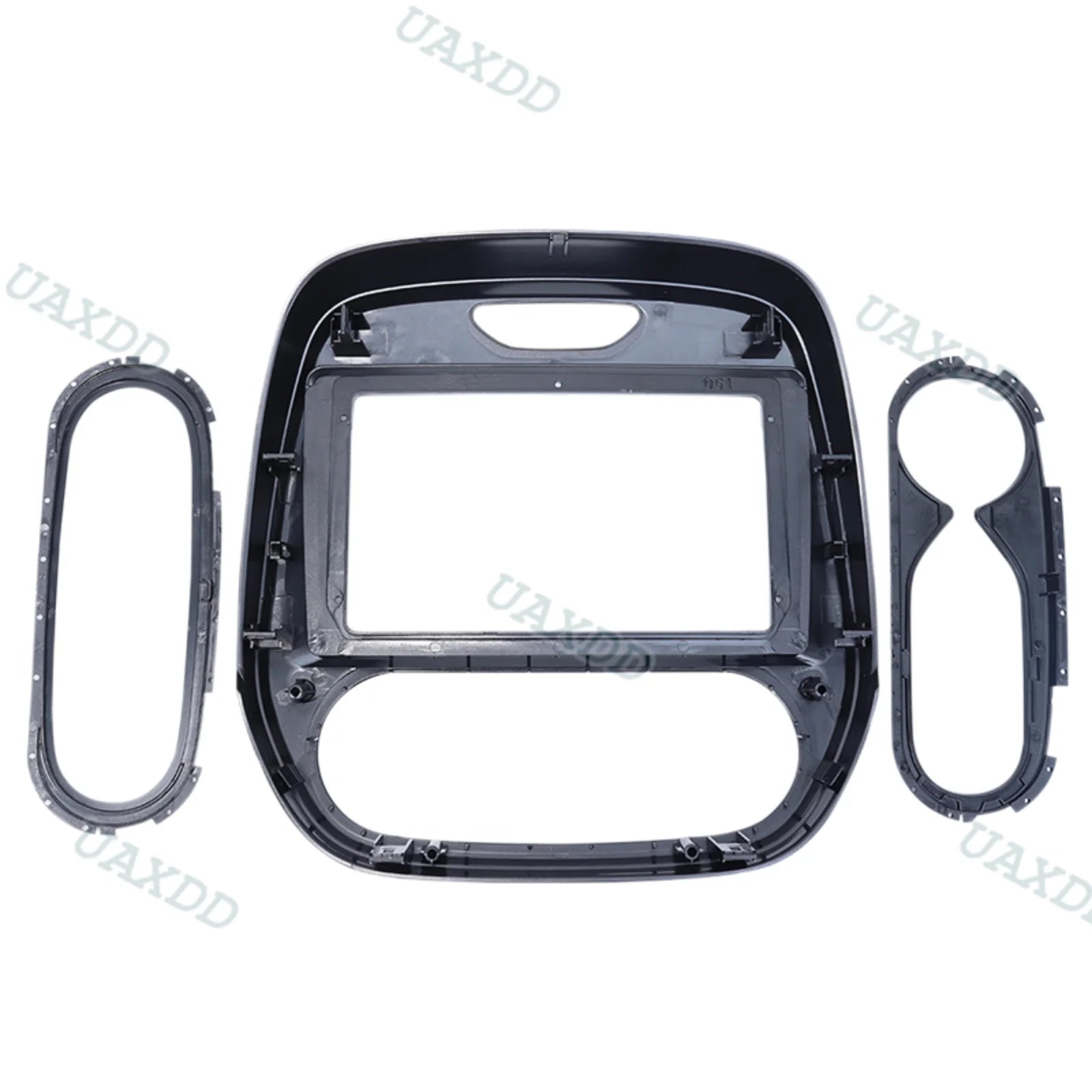 2 Din 9 Inch Car Radio Plastic Fascia Panel Frame for RENAULT Captur Manual 2016-2019 Inst