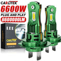 6600W 1:1 H7 LED CANBUS Light H1 H4 H11 9005 9006 HB3 HB4 CSP Chip Plug&Play Wireless Car