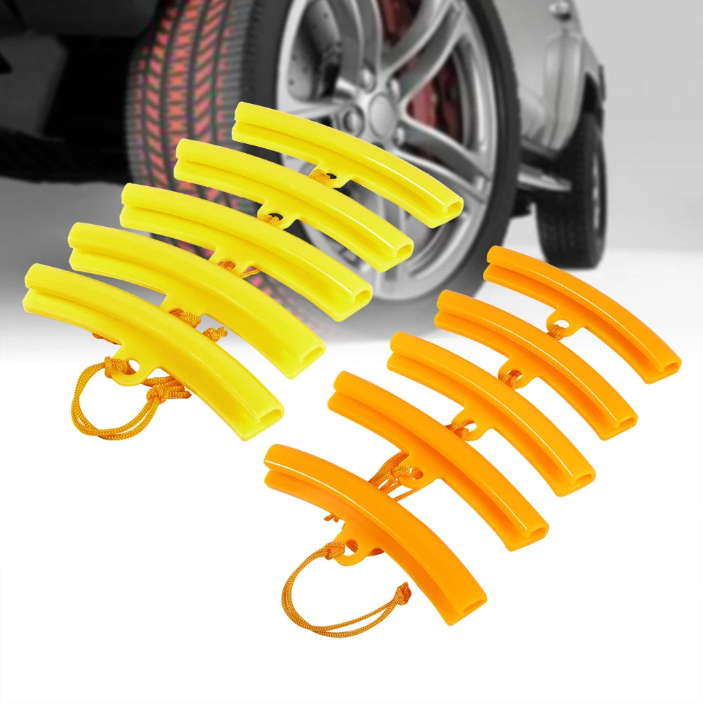 5Pcs Car Tire Changer Guard Rim Protector Tyre Wheel Changing Savers Tool Tire Changer Rim Prote - Automotive LED Light