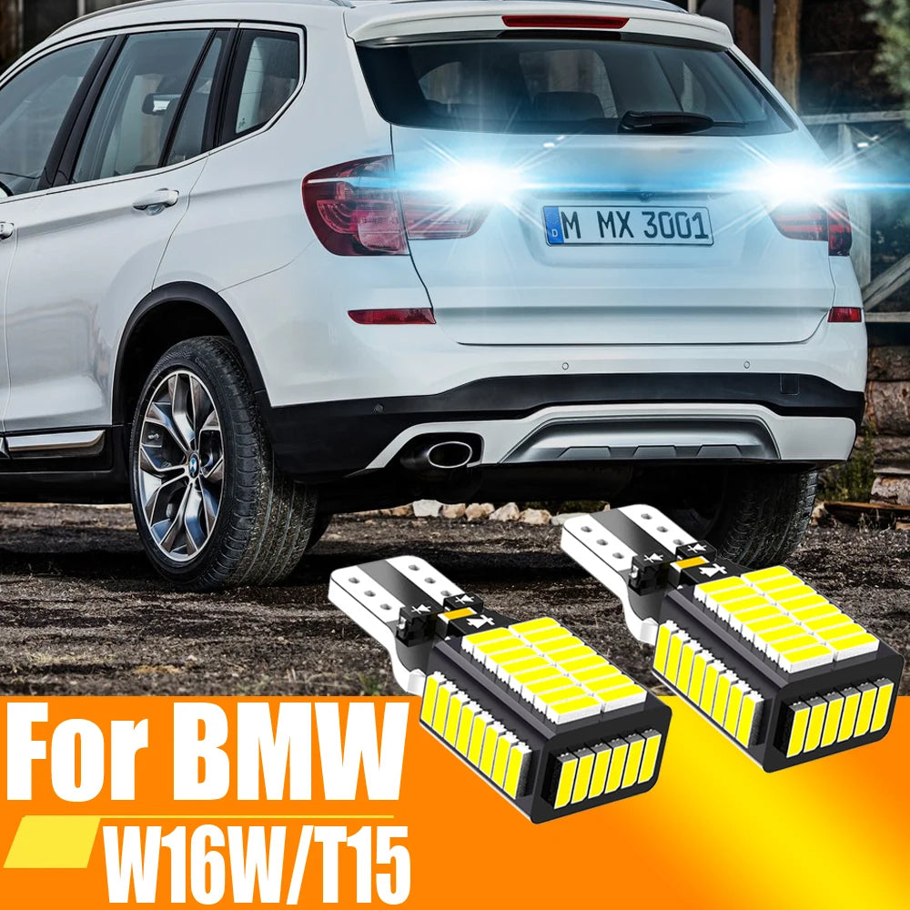 W16W T15 921 LED Canbus Reverse Light Blub Back Up Lamp For BMW F25 X3 E89 Z4 E92 F06 F07