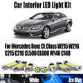 LED Interior Light Kit for Mercedes Benz CL Class W215 W216 C215 C216 CL500 CL600 W140 C140 LED Interior Reading Cour...