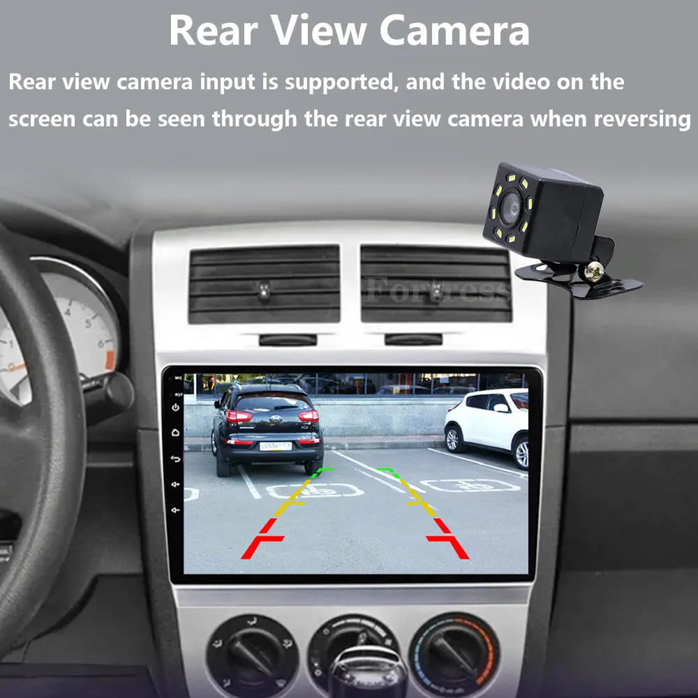 Android 16 For Dodge Caliber 2007- 2012 2K QLED Android Car Radio Multimedia Video Player