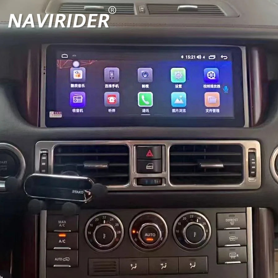 Android 15 Carplay Car Radio For Land Range Rover V8 L322 2002-2012 10.25" Qled Screen Mul | AUTOKITSHOP