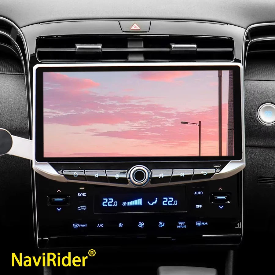 10.88" Android Qled Screen Autoradio For Hyundai Tucson 2022 2023 Car Multimedia Video Pla