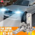 H7 Led Light Headlight Canbus Car Bulb High Power 6000K White Moto Fog Diode Lamp 12v 55w