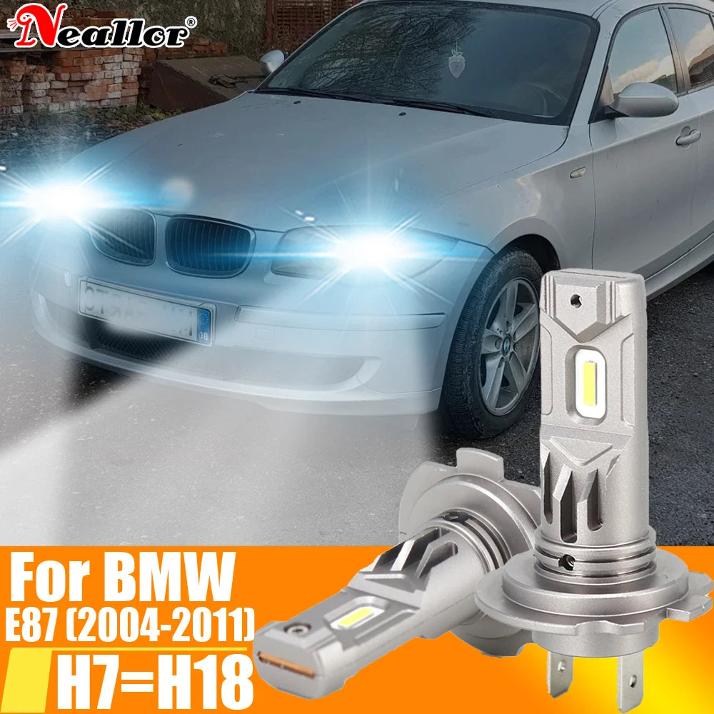 H7 Led Light Headlight Canbus Car Bulb High Power 6000K White Moto Fog Diode Lamp 12v 55w