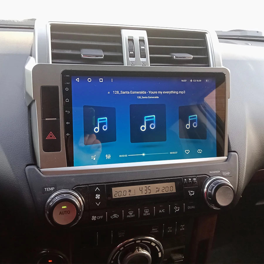 AI Voice Android 14 Car Video Player Radio For Toyota Land Cruiser Prado 150 2014-2017 Aut