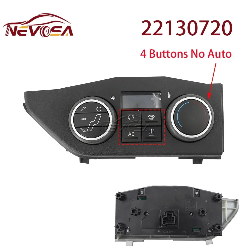 Heater A/C For VOLVO FMX FM 420 FH4 EURO 6 Truck Cabin Switch Air-Condition Cont for VOLVO FH4 - Automotive LED Light