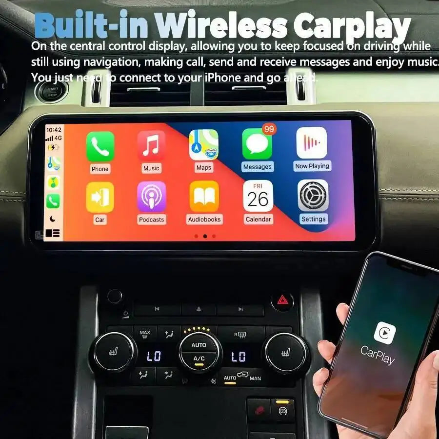 S 12.3inch Android 15 for Range Rover Evoque L538 2012-2018 Car GPS navigation Radio scree | AUTOKITSHOP
