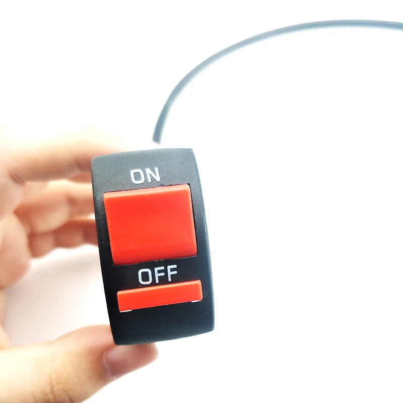 Universal DC12V/10A Motorcycle Switches 7/8'' Motorcycle Handlebar Flameout Switch ON OFF