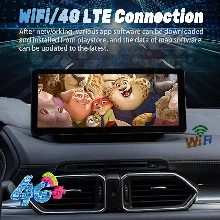 12.3inch Android Multimedia Player For Mazda CX 5 CX-5 CX 9 CX-9 2017-2021 Navigation Car