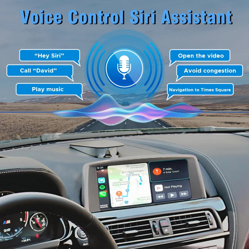 Wireless CarPlay For BMW 6 Series F06 F12 F13 2010-2020 With Android Auto Mirror Link AirP