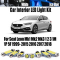 LED Interior Light Kit for Seat Leon Mk1 Mk2 Mk3 1 2 3 1M 1P 5F 1999- 2016 - Canbus Dome Map Door Trunk Bulbs | AUTOK...