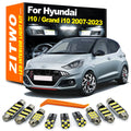 ZITWO 9Pcs LED Interior Dome Reading Light Bulb Kit For Hyundai i10 Grand i10 N  for Hyundai 2007-2017 - Canbus LED Car