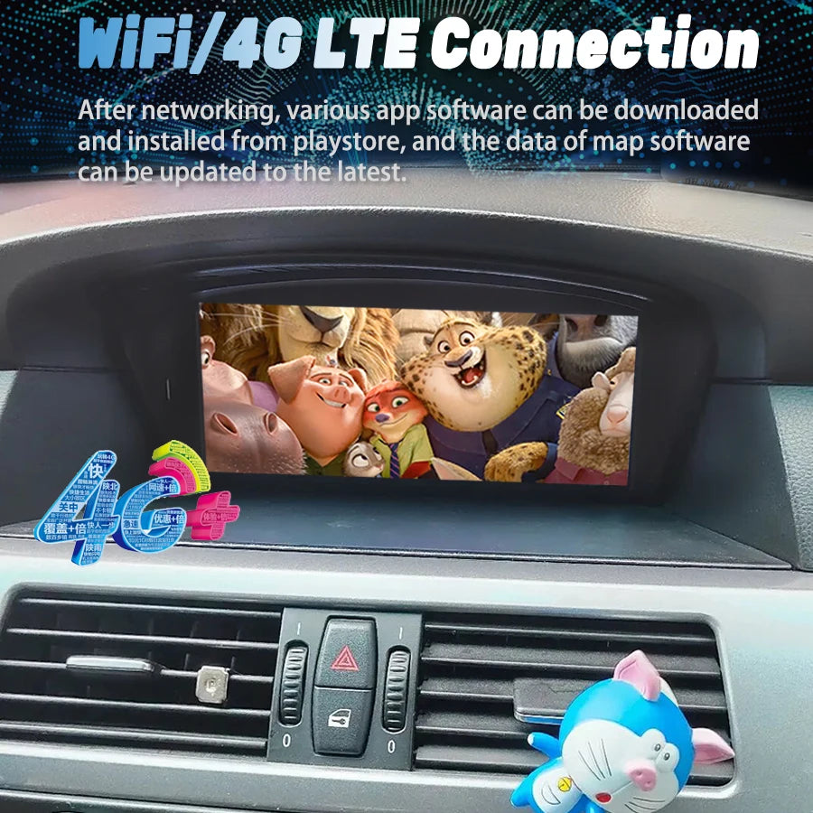 8.8Inch Android 13 For BMW 5 Series E60 2006-2010 CCC System Qled Screen Car Multimedia Vi | AUTOKITSHOP
