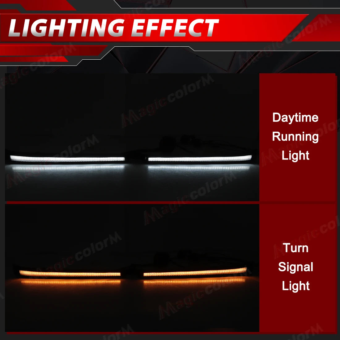 For Toyota Land Cruiser 4500 4700 100 LC100 FZJ100 UZJ100 98-07 Daytime Running Lights LED | AUTOKITSHOP