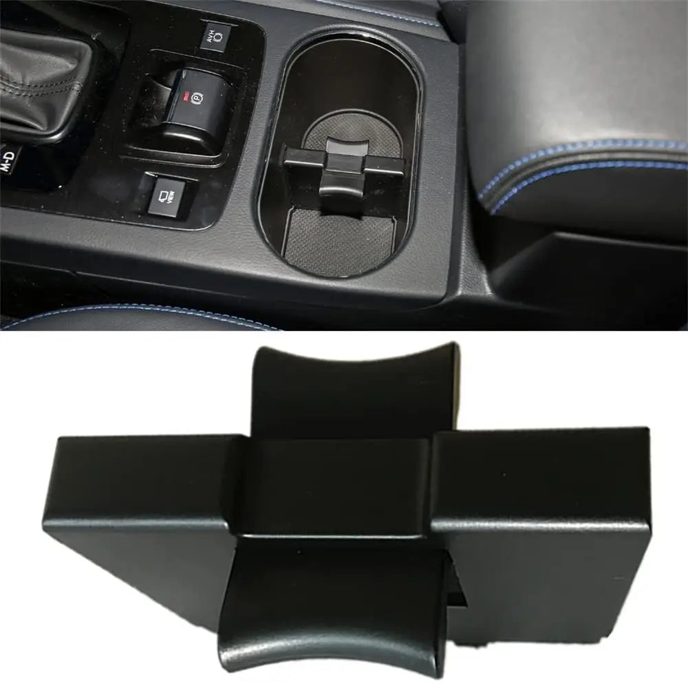 1x Center Console Cup Holder Insert Divider For Subaru Outback Legacy 2010-2014