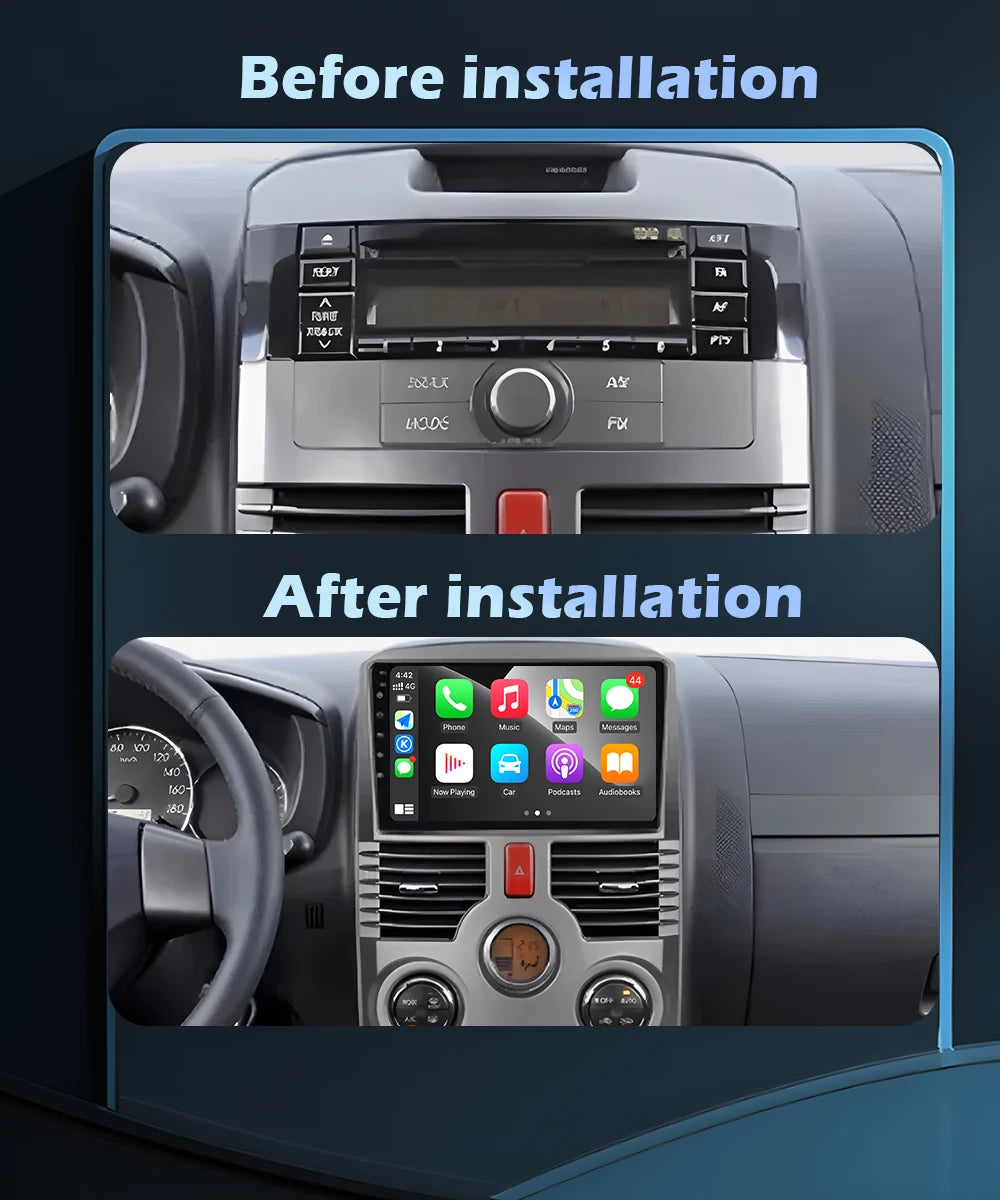 Android 16 Wireless CarPlay For Toyota Rush DAIHATSU TERIOS 2006-2016 Car Radio Multimedia
