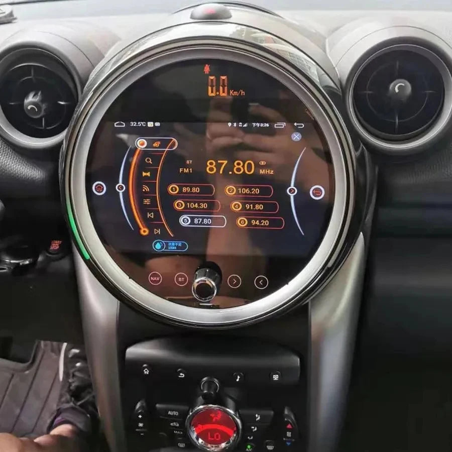Android 13 For BMW Mini Cooper Countryman R60 2010-2016 Car Video Player Radio GPS Navigat