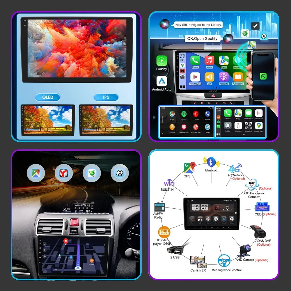 For Suzuki Jimny 3 2005-2019 Carplay Auto Radio Stereo Multimedia Navigation Screen Androi
