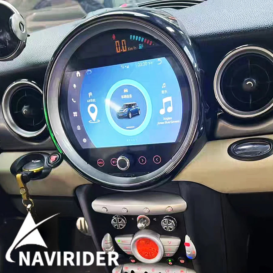 Android Multimedia Player For BMW Mini One Cooper R55 R56 Peaceman Mini Clubman 2011 Conve