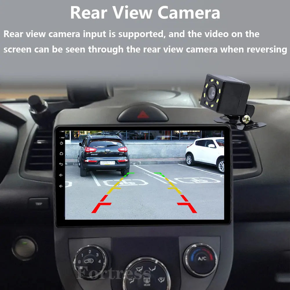 Android 16 Auto Car Radio For Kia Soul 1 AM 2008 -2013 GPS Navigation Stereo Multimedia Vi