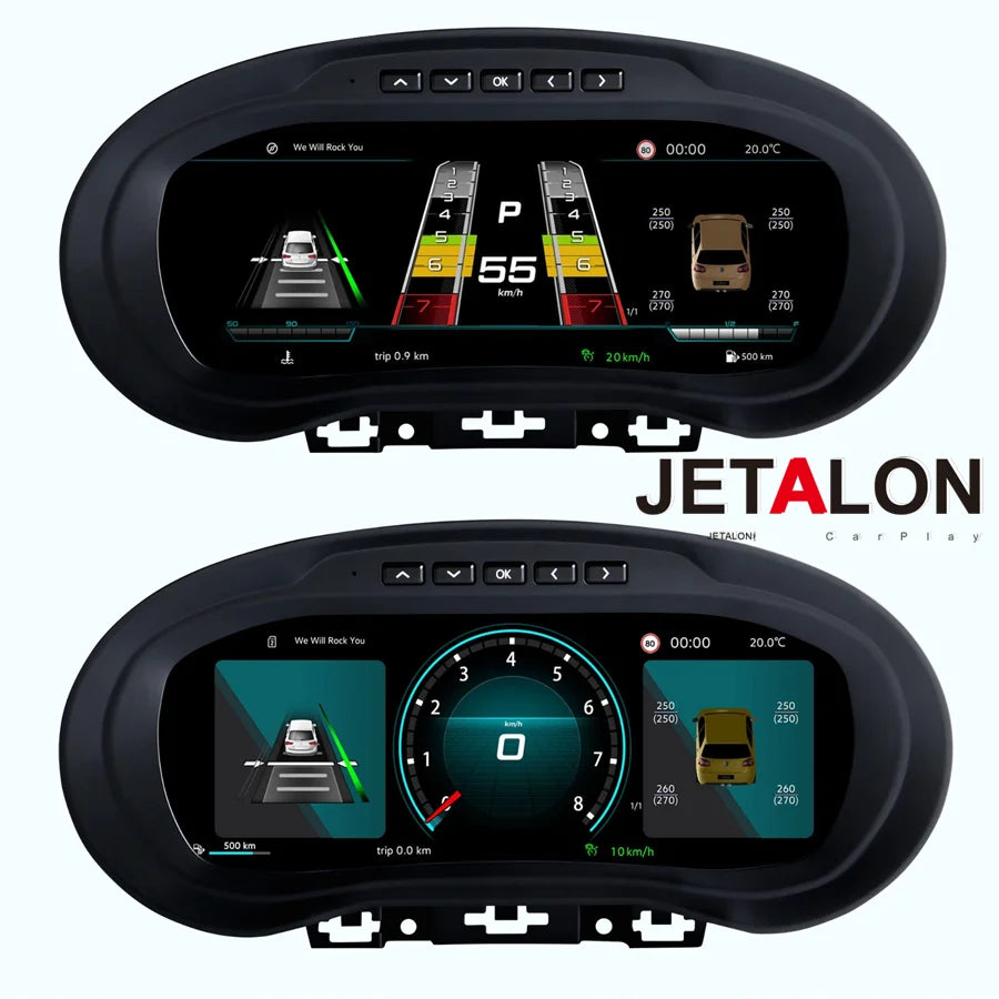 10.25''Virtual Cockpit Digital LCD Instrument Cluster Dashboard Screen For Volkswagen Amar