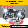H4 Halogen Headlight Bulbs 6000K Super White Motorcycle Lights 12V Halogen Lamps For Yamah