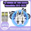 10000LM Motorcycle HeadLamp High Low Beam H4 LED Headlight Free License Plate Light For HO