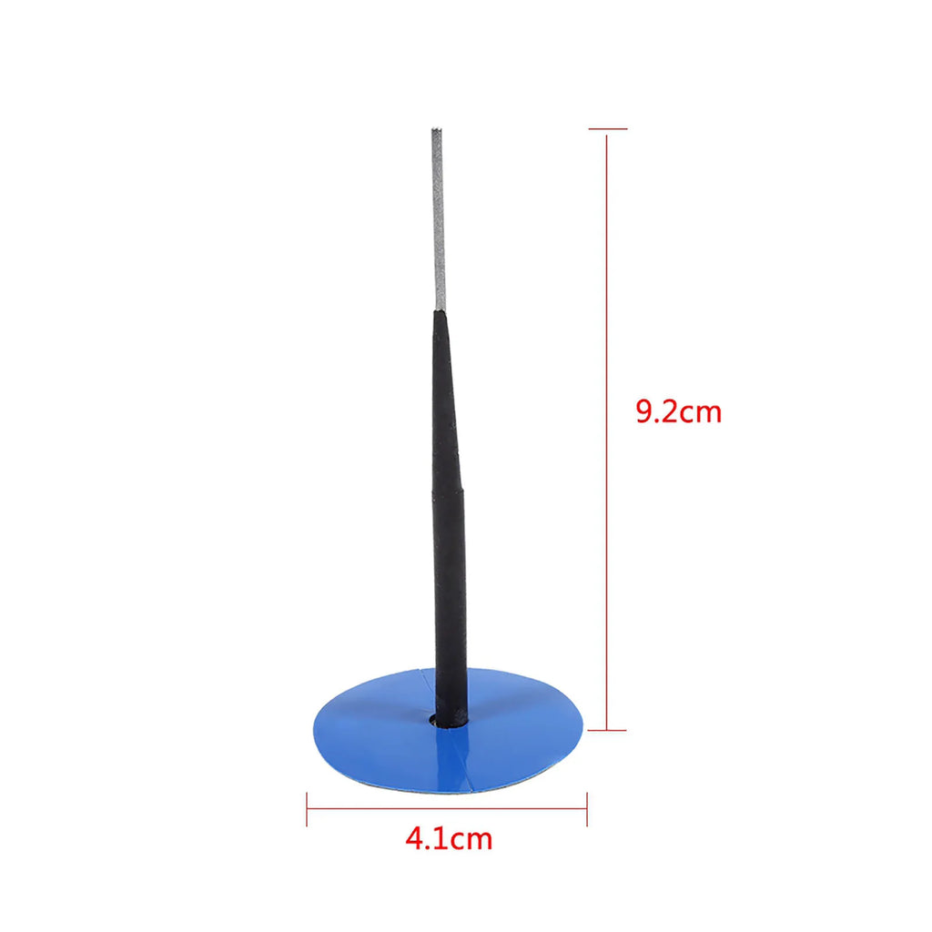 24Pcs Auto Tubeless Tyre Puncture Repair Wired 4.5mm Mushroom Nail Tyre Film Tyre Cold Patch Fil - Automotive LED Light