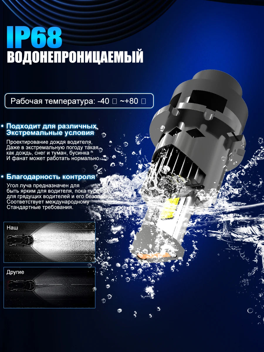 XSTORM D2S LED Car Headlights D1S D3S LED Lights Bulb D1R D2R D3R Car Headlight NO ERROR C