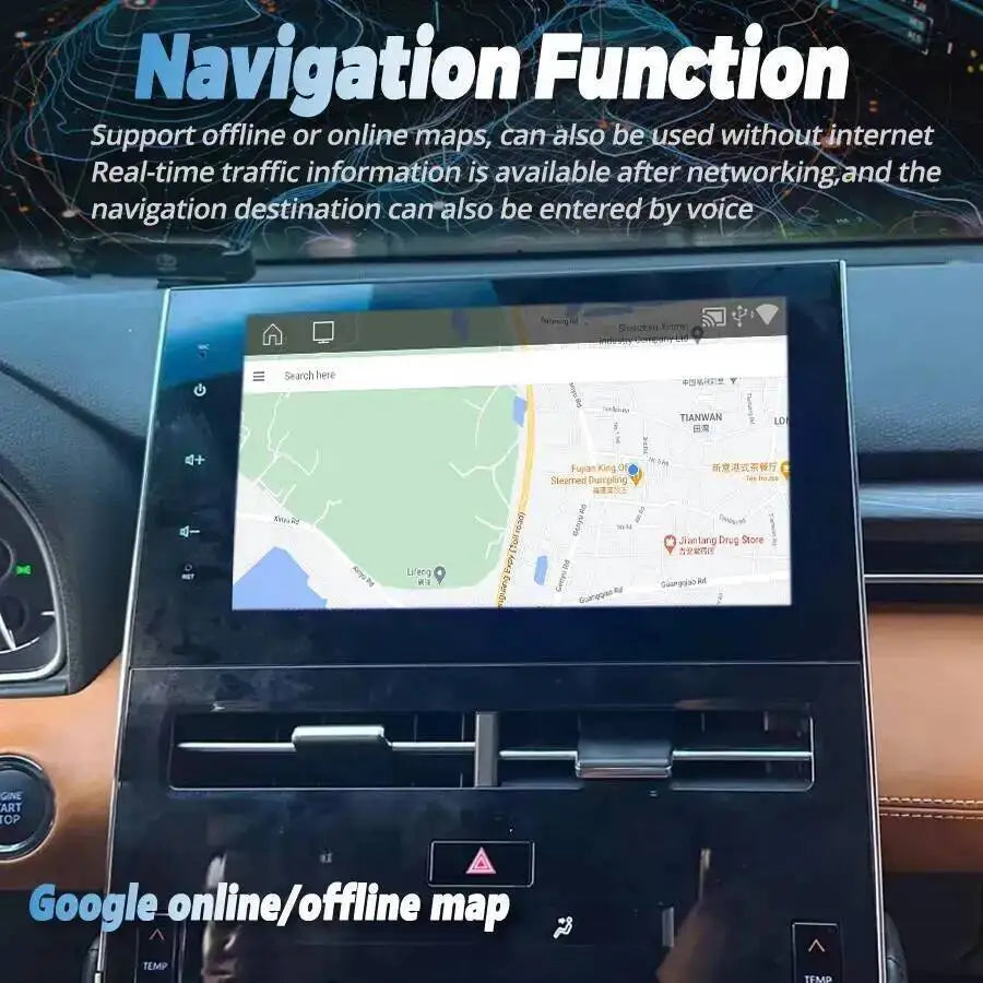 10.2" Screen Car Radio For Toyota Avalon 2022-2023 CarPlay Android Auto Multimedia Player