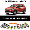 ZITWO 7Pcs Canbus For Suzuki XL7 2021 2022 2023 2024 2025 2026 Car Bulbs LED Interior Map Dome R - Canbus LED Car Light
