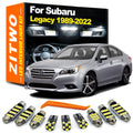 ZITWO Car LED Interior Bulb License Plate Light Kit For Subaru Legacy 1989- 2015 for Subaru 1989-2015 - Canbus LED Car L