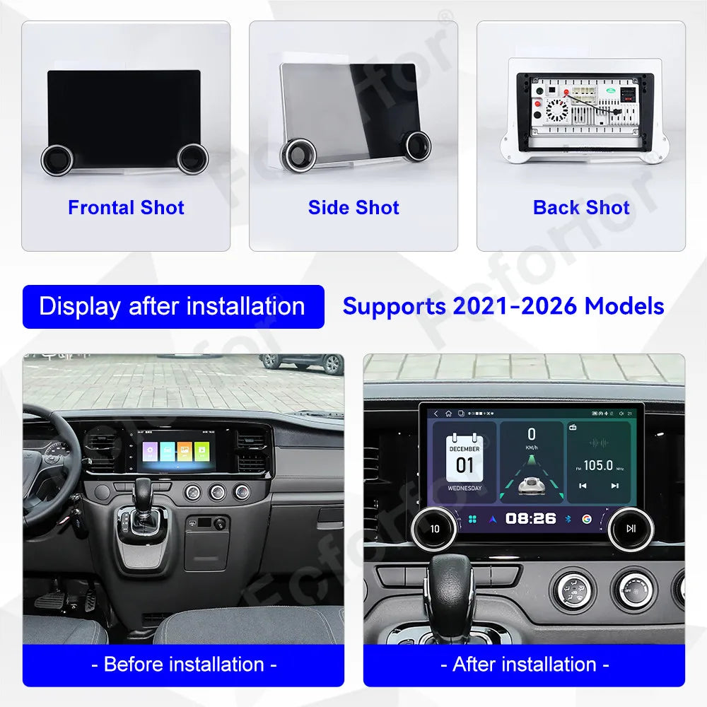 Multimedia Upgraded Ultra Large HD Screen Android 15 11.5 Inch GPS Navi Car Stereo Head Un